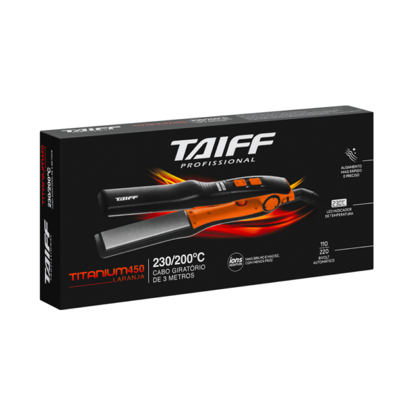 Chapa Titanium Laranja 200ºC - 230ºC - Imagem 6