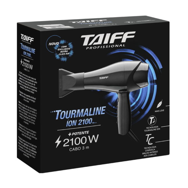 Secador de Cabelo Tourmaline Íon 2100W - Imagem 7