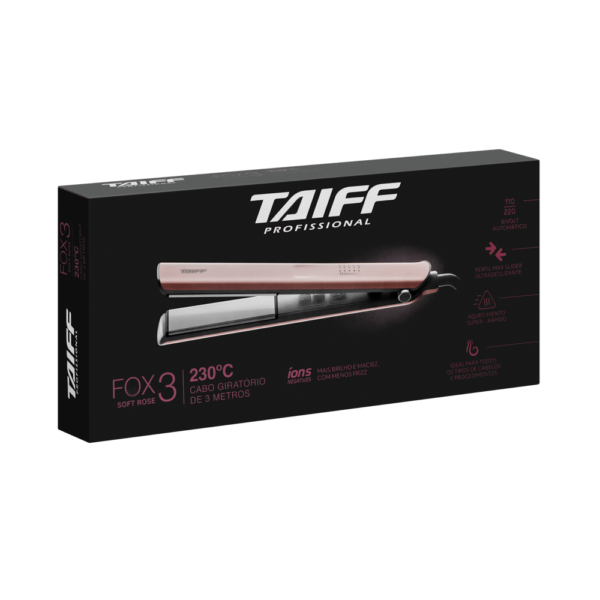 Chapa Fox 3 Soft Rose 150ºC - 230ºC - Imagem 6